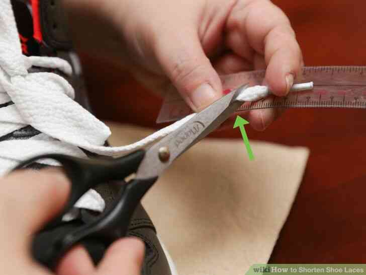 Image intitulée Raccourcir Lacets de Chaussures de l
